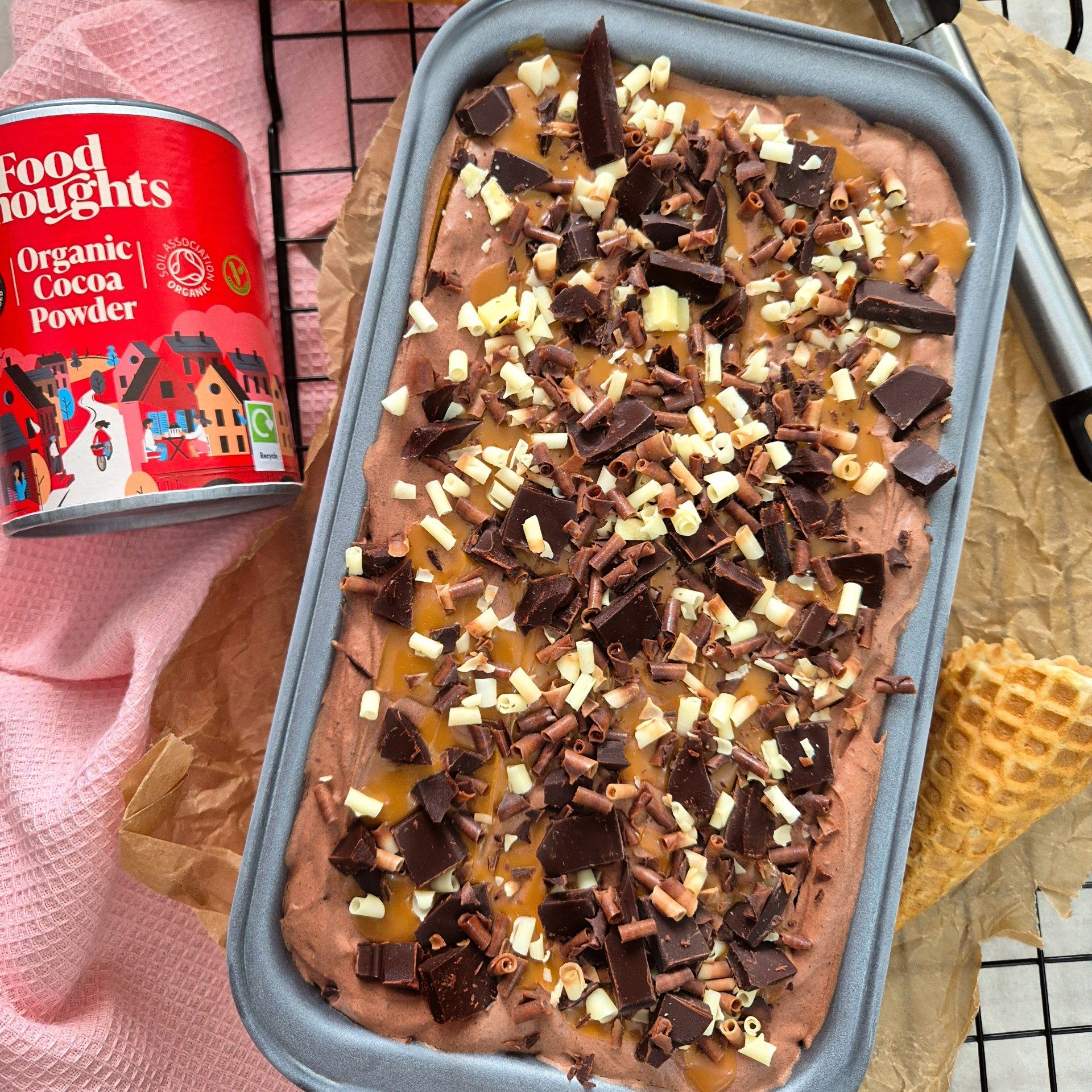 No-Churn Chocolate Ice-Cream