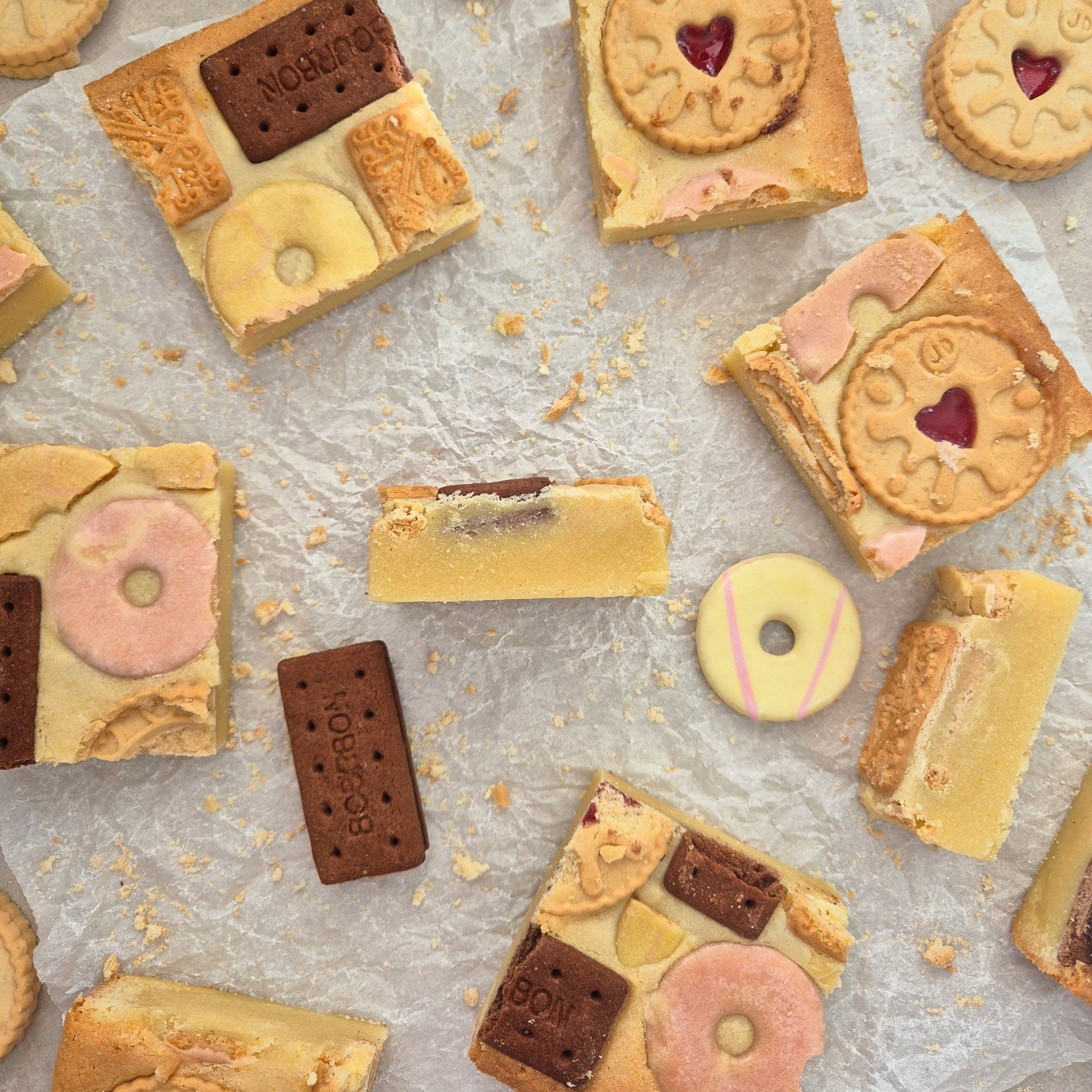 Biscuit Tin Blondies