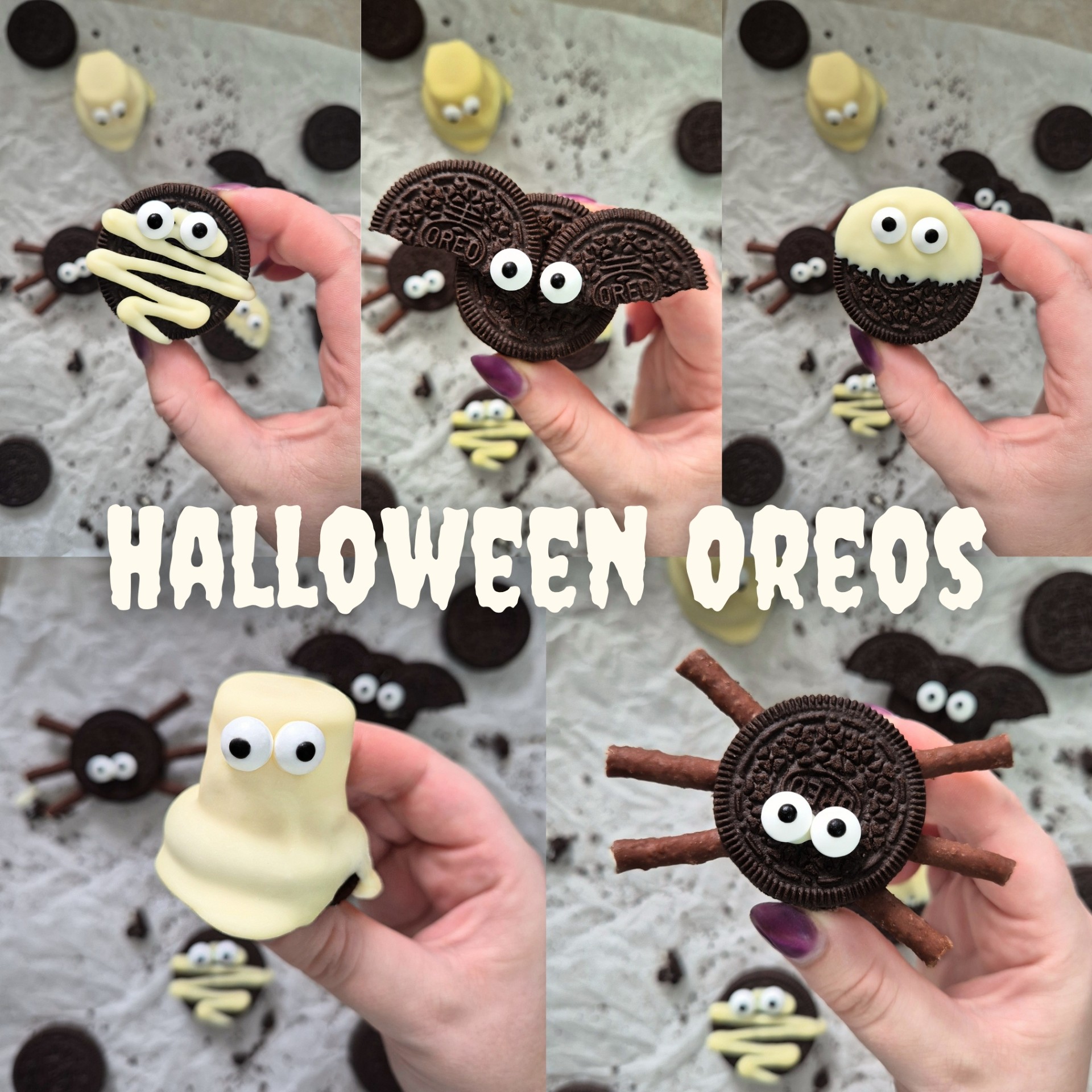 Halloween Oreo Snacks
