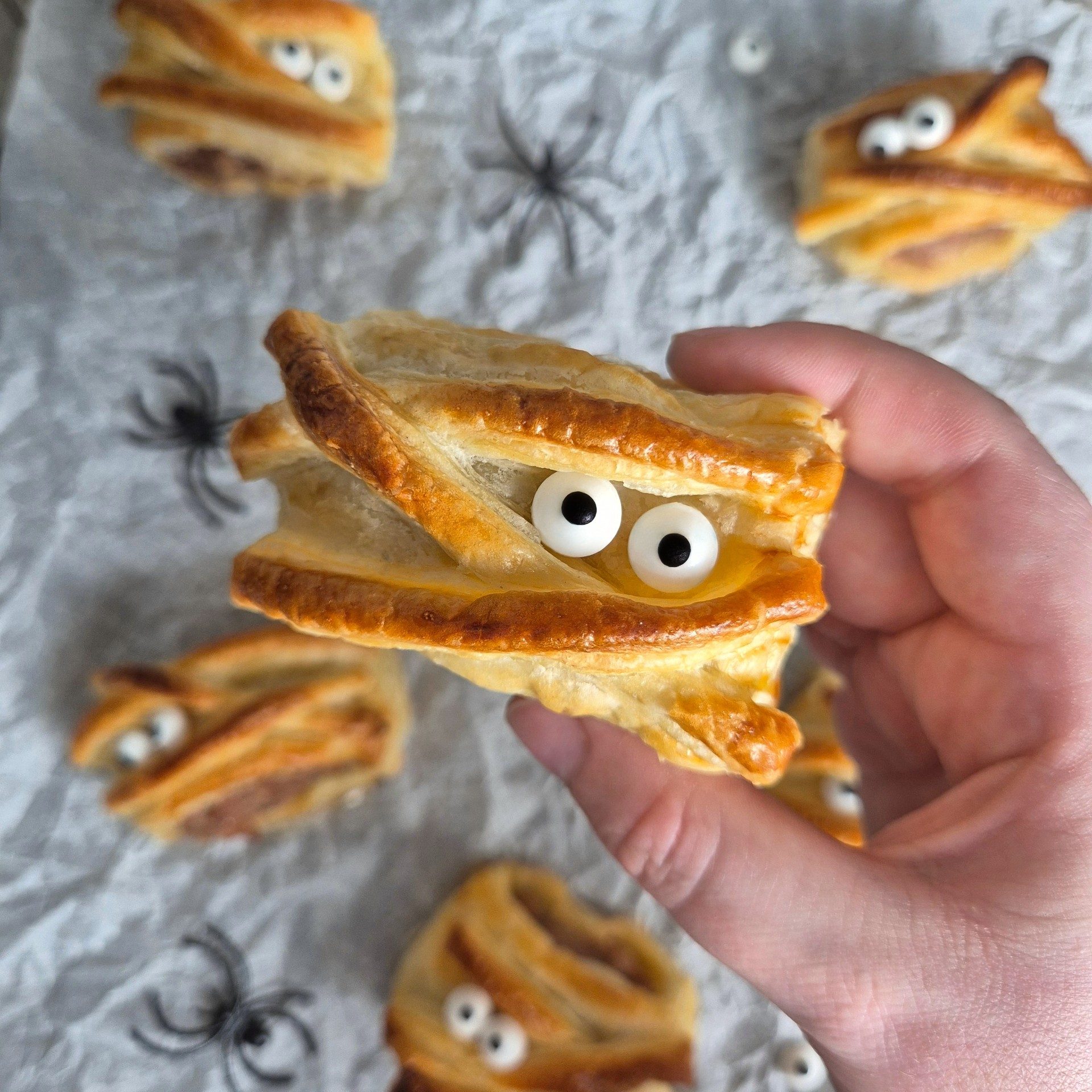 Halloween Sausage Rolls