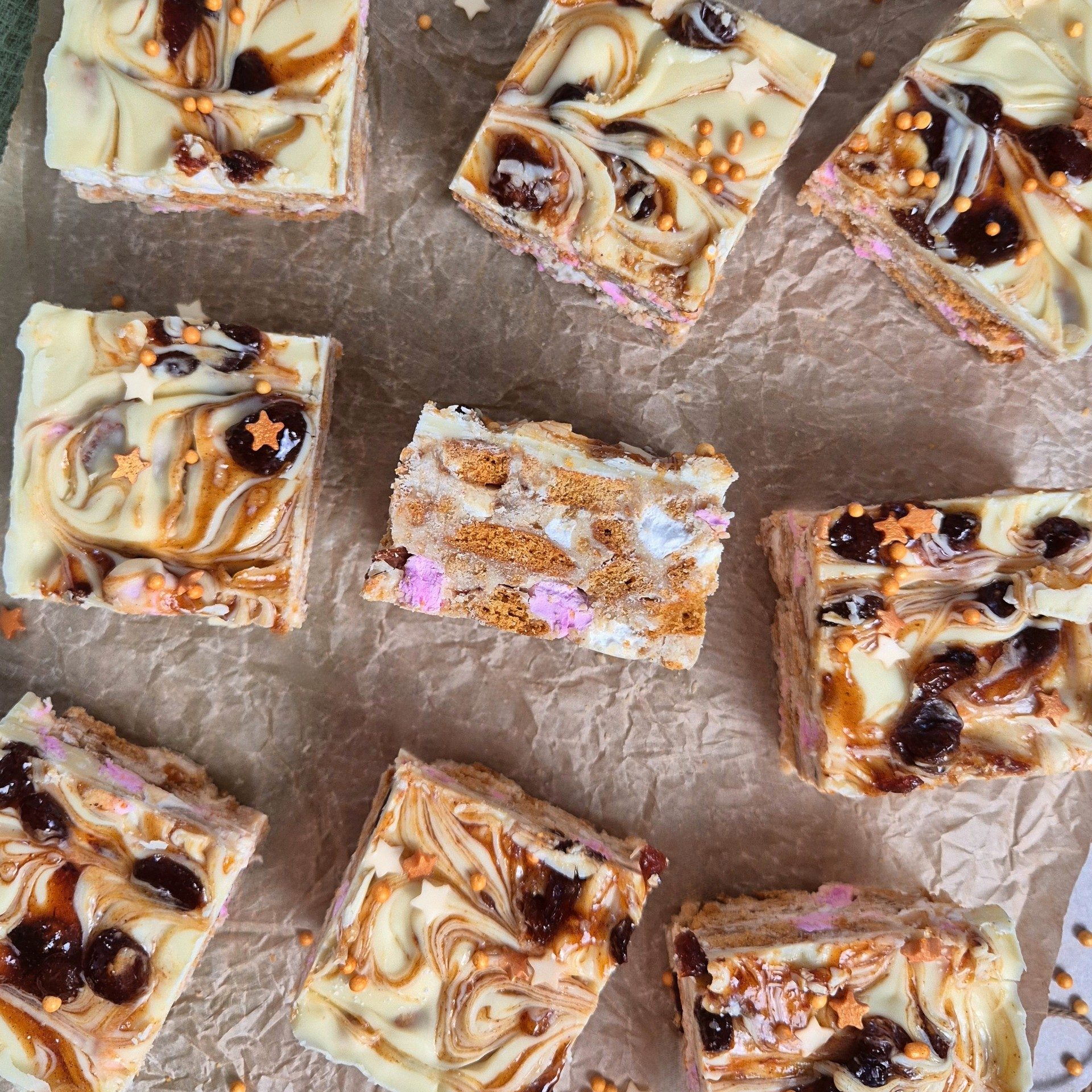 Mince Pie Rocky Road