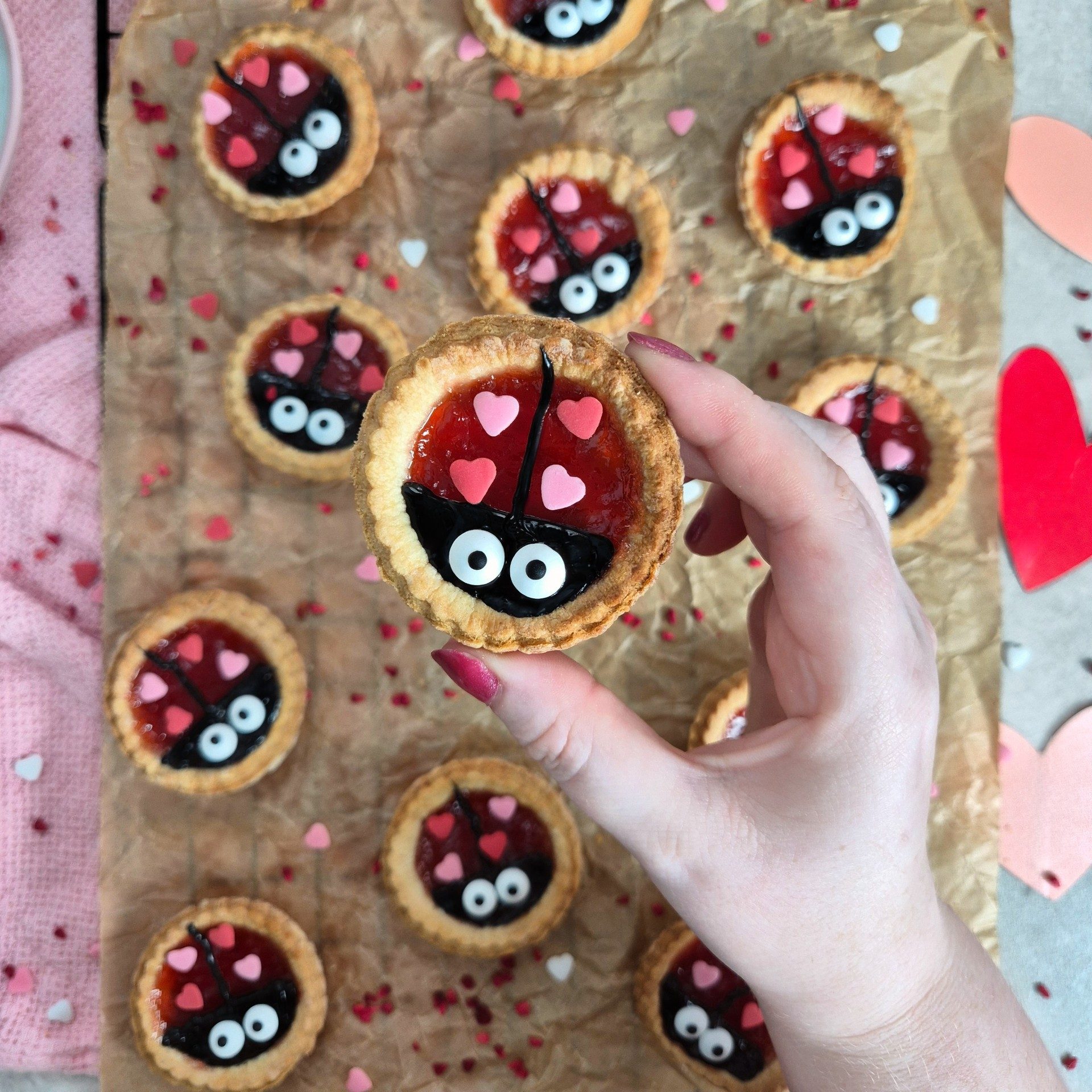 Ladybird Jam Tarts