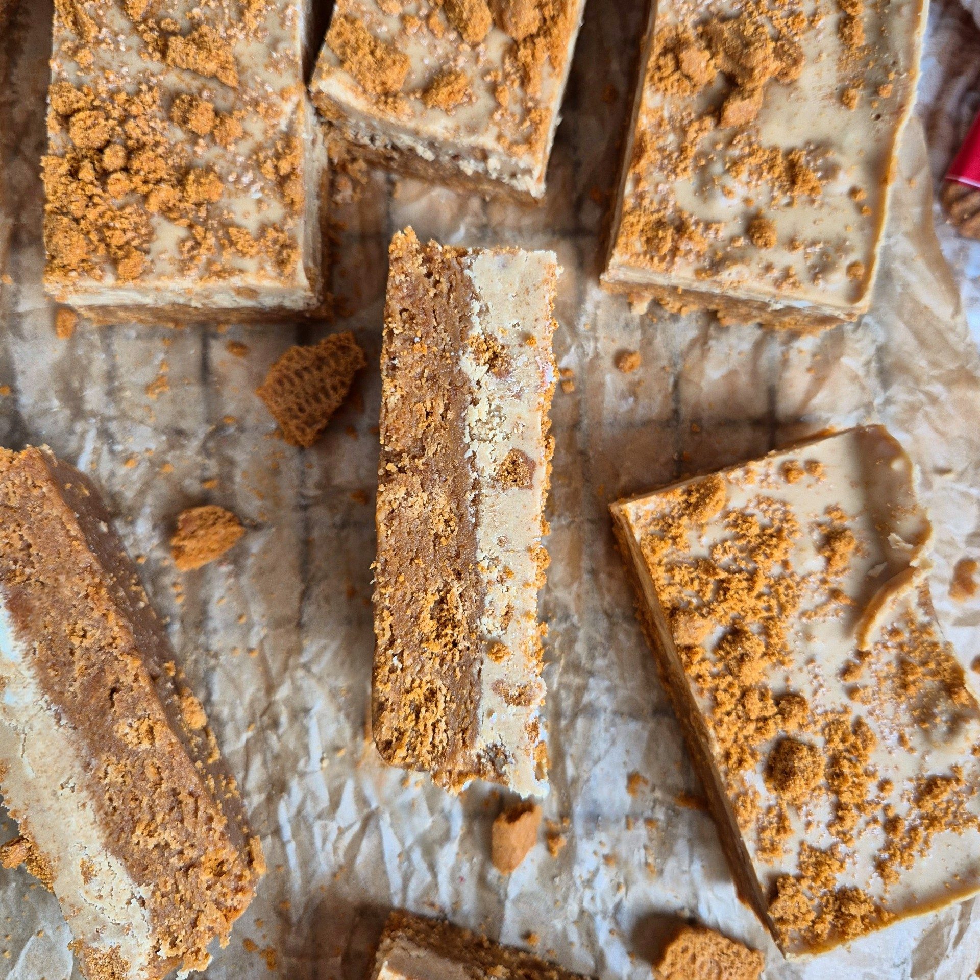 No Bake Biscoff Bars