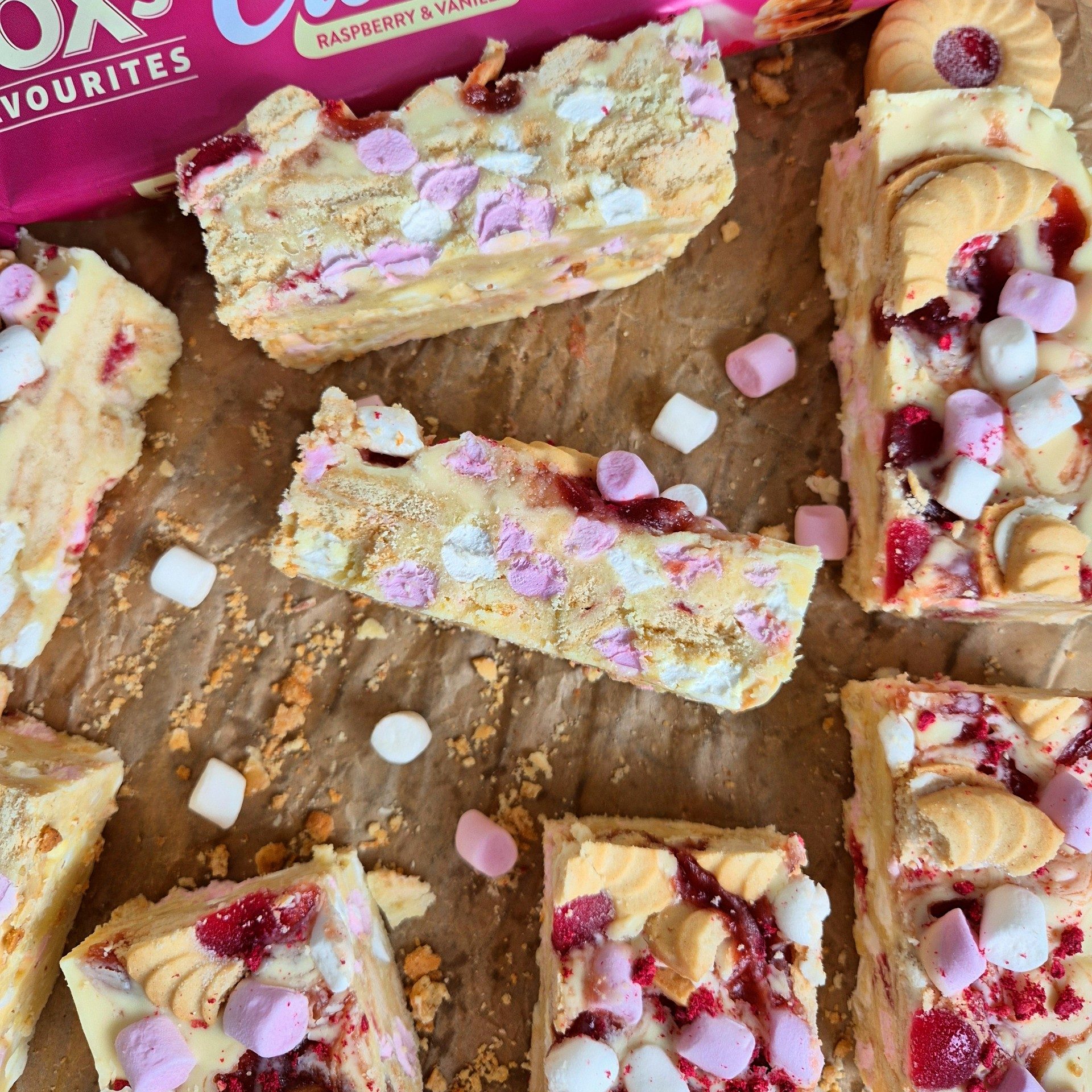 Victoria Sponge Rocky Road